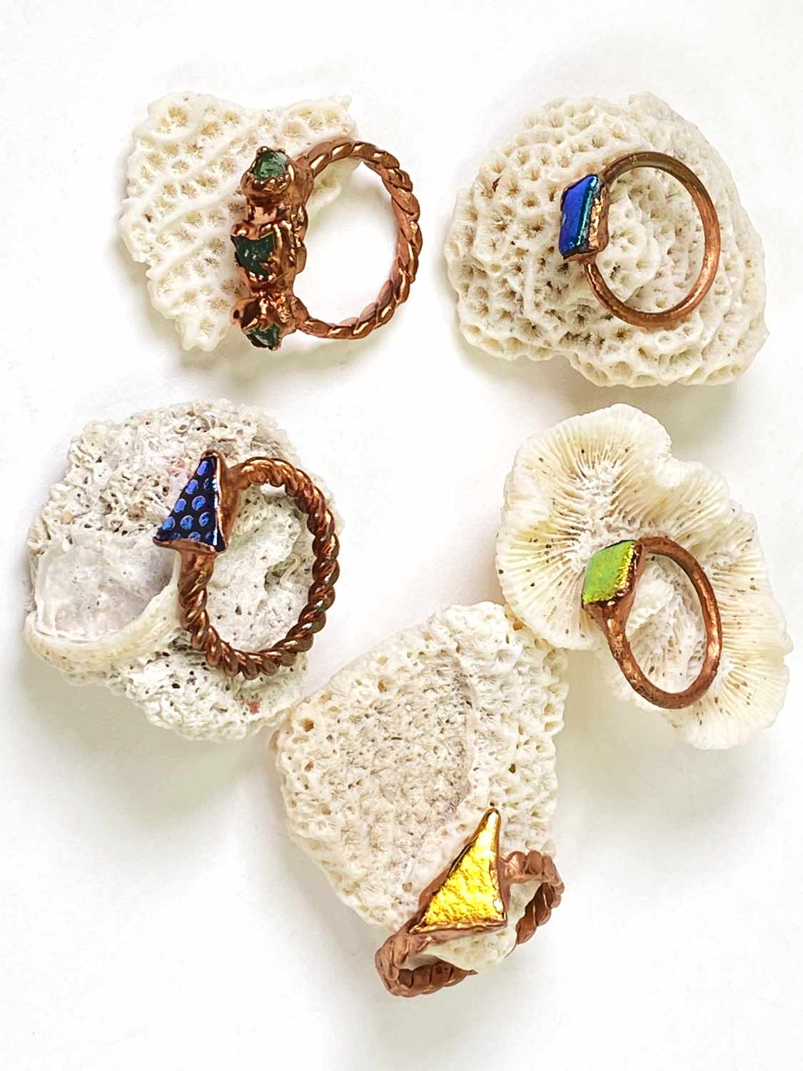 Home Electroformed Rings by HobbyistGeek.com