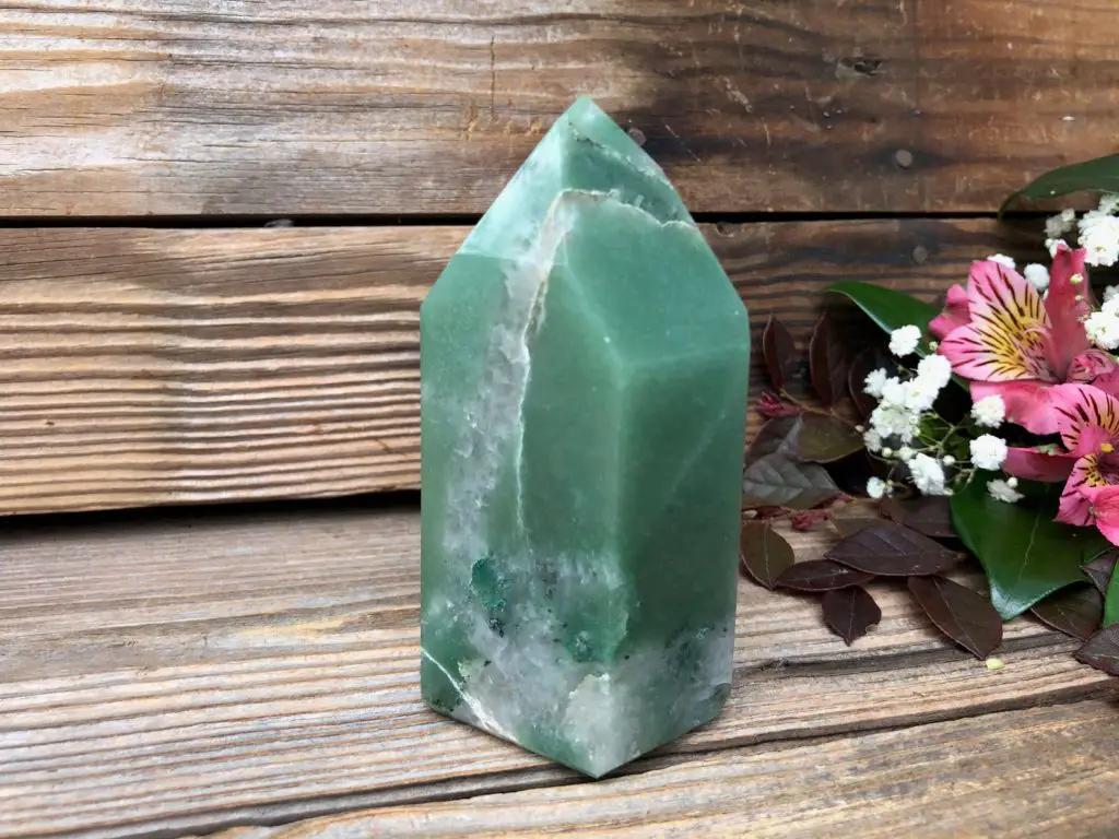 Why Are Gemstones Important? TreasureQuestMining | Green Aventurine Crystal Point