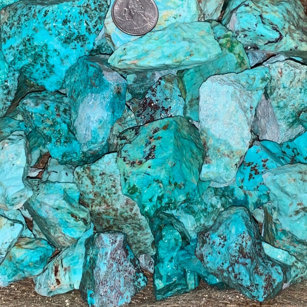 Roughstoneking | Natural Turquoise