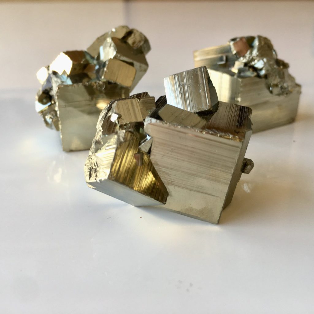 Pyrite Crystal Benefits (Explained) DayaCrystals | Small Raw Pyrite Cube Cluster | Raw