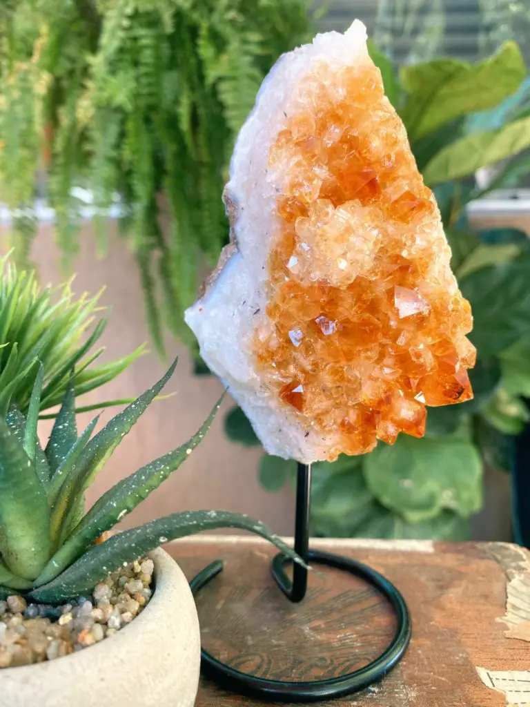 MysticHippy | Citrine on Stand