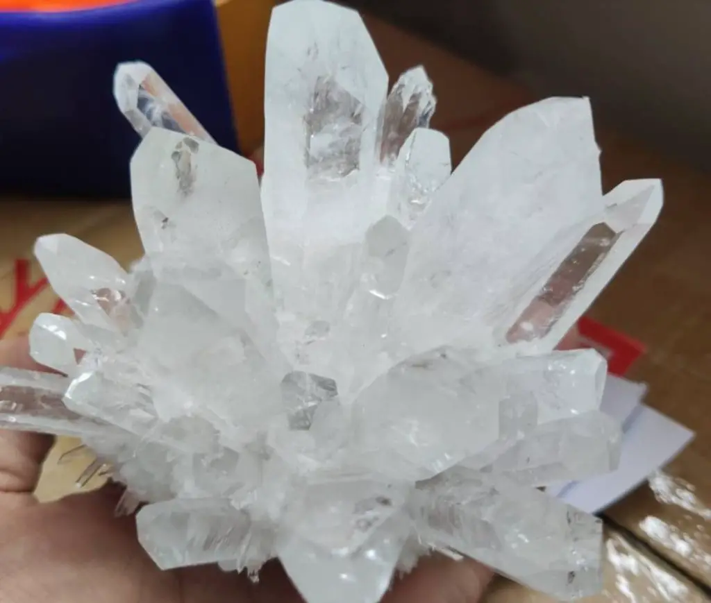 Clear Quartz Crystals Benefits (Explained) ThermalStoneDesign | Clear QUARTZ Crystal CLUSTER