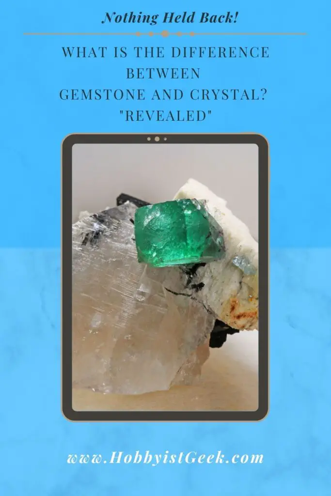 What is the difference between Gemstone and Crystal? Revealed