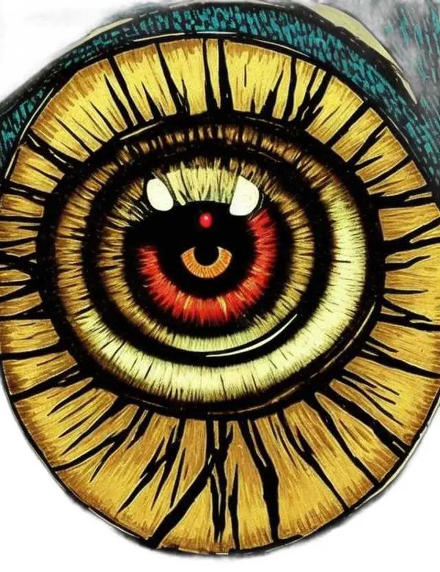 Brown Evil Eye