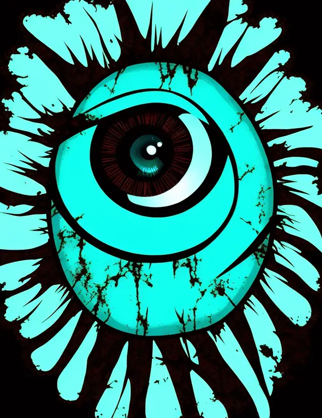Turquoise Evil Eye