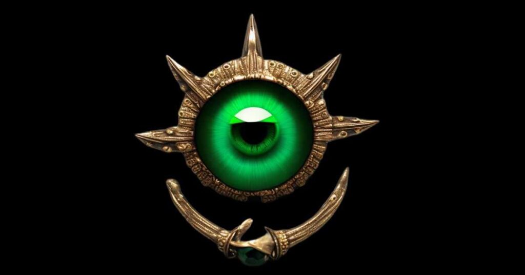 Green Evil Eye