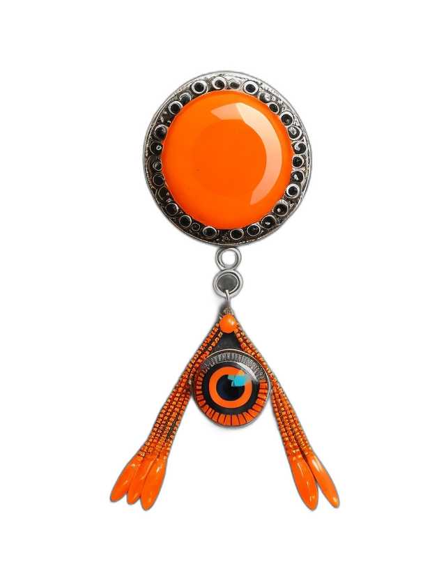 Orange Evil Eye