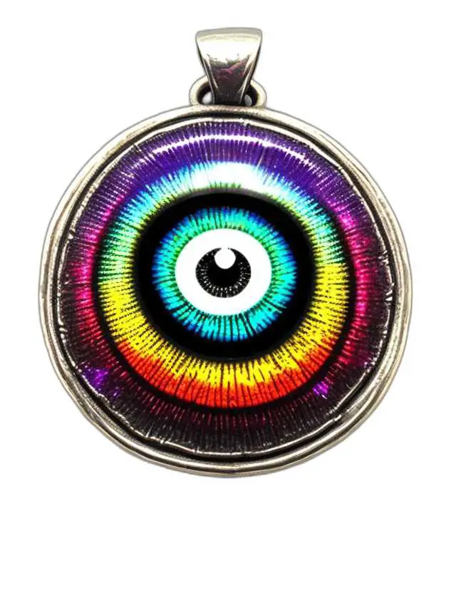 Rainbow Evil Eye