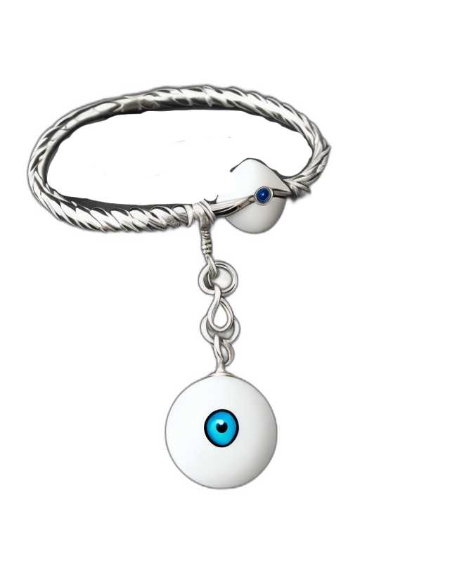 White Evil Eye