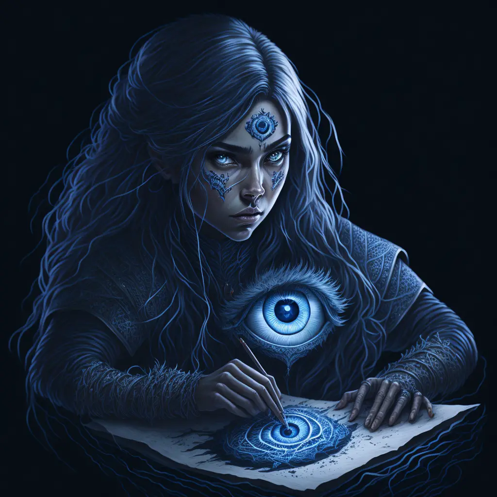 Evil Eye Drawing: Unveiling the Art of Protection!